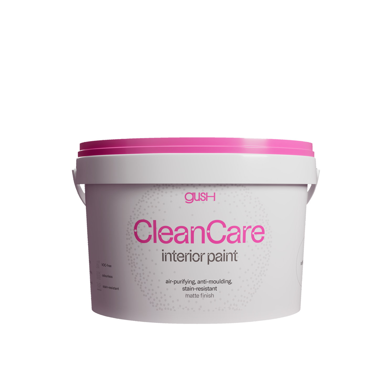 Gush CleanCare Interior Paint - Pillowtalk WH006A - 1L