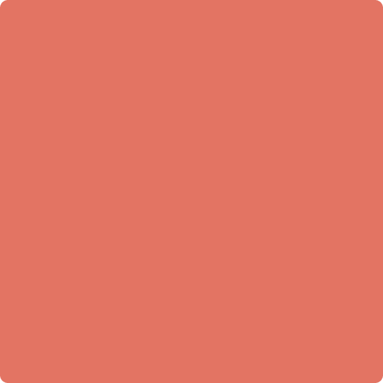 Gush Cool X Exterior Paint - Coral Red BS04E51