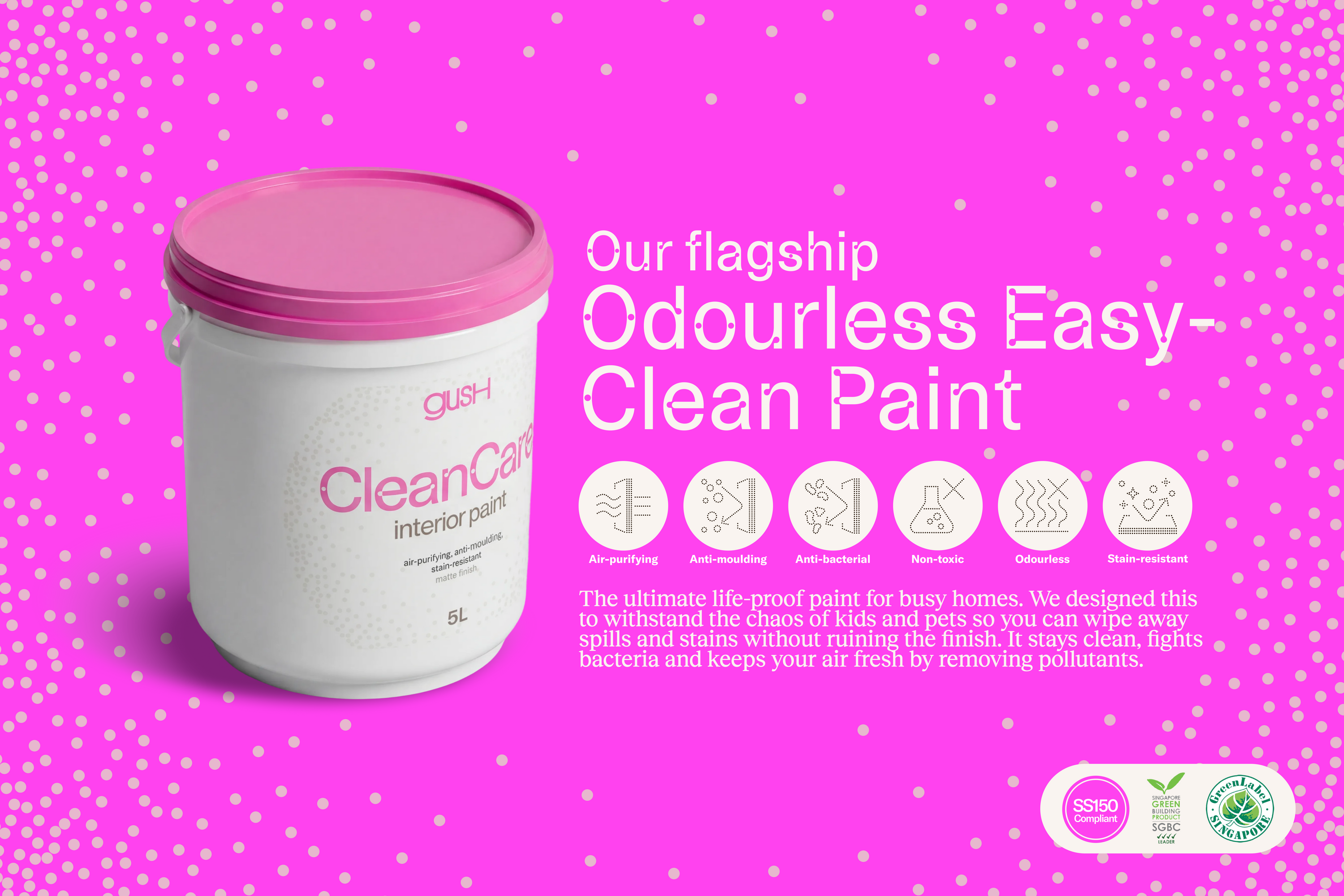 Gush Cleancare banner