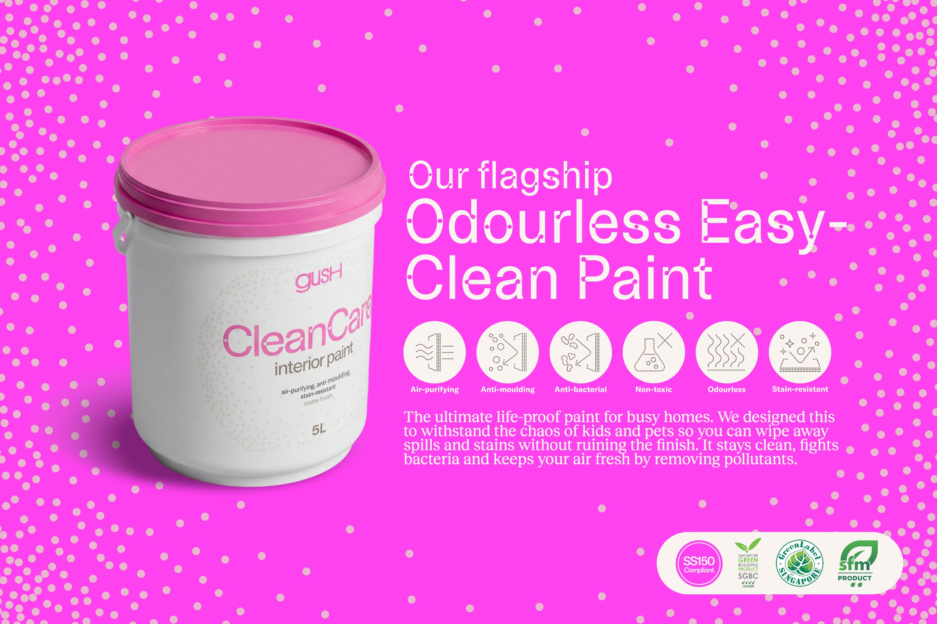 Gush Cleancare banner