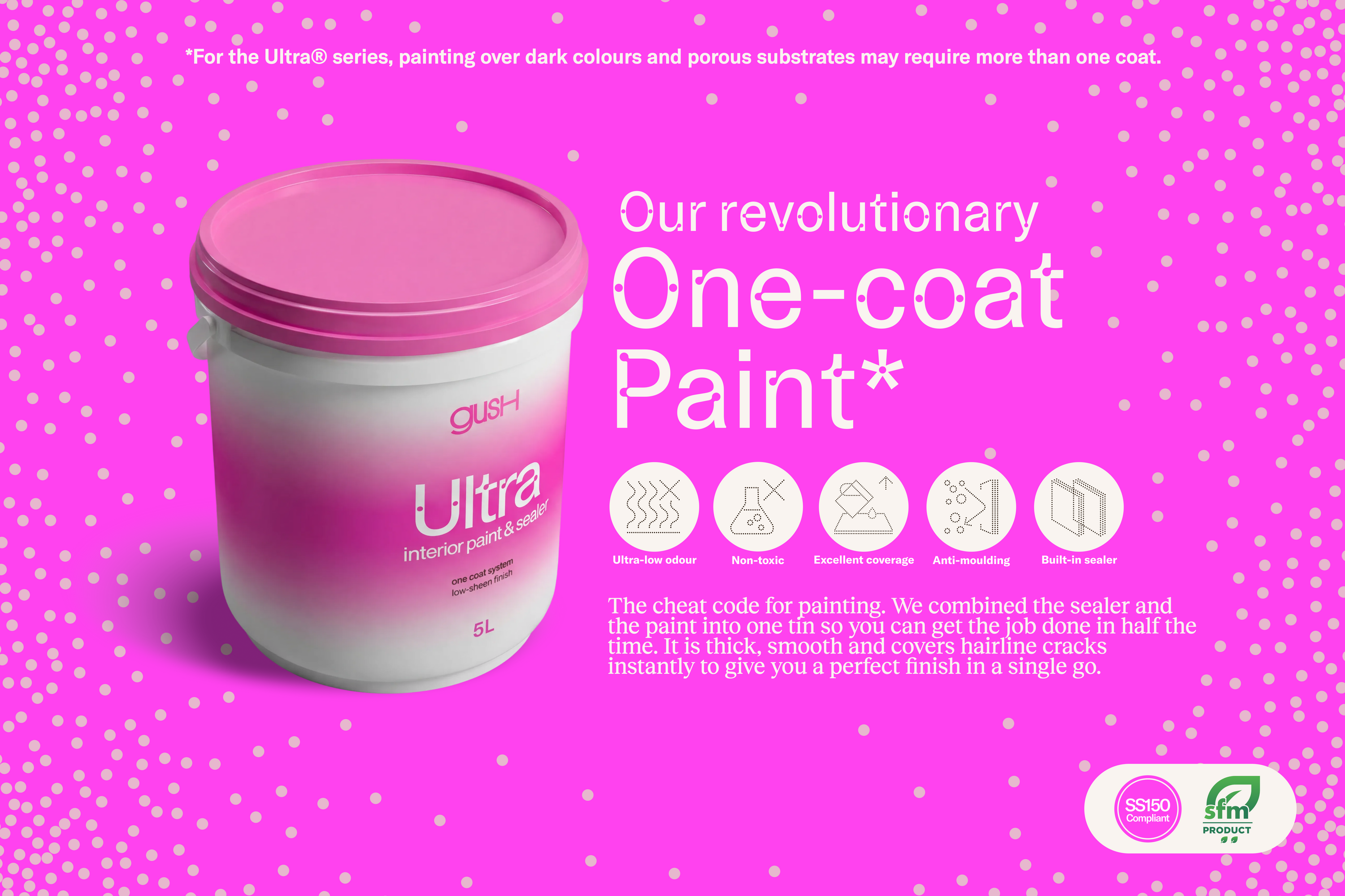 Gush Ultra banner